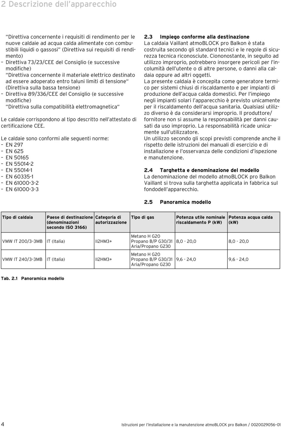 bassa tensione) Direttiva 89/336/CEE del Consiglio (e successive modifiche) Direttiva sulla compatibilità elettromagnetica Le caldaie corrispondono al tipo descritto nell attestato di certificazione