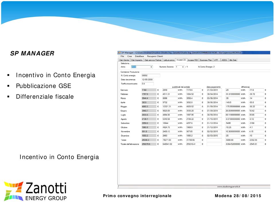 Pubblicazione GSE