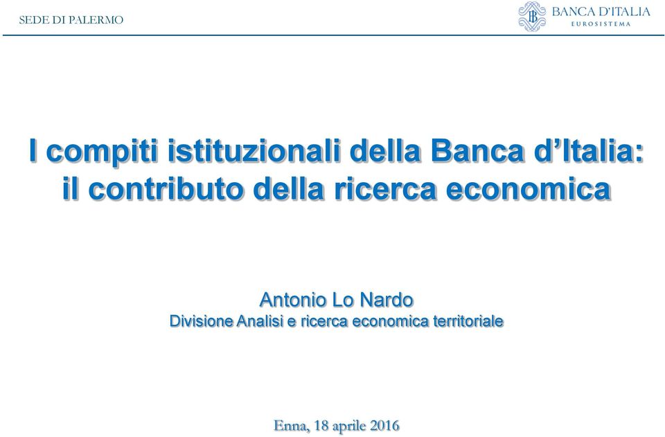 economica Antonio Lo Nardo Divisione