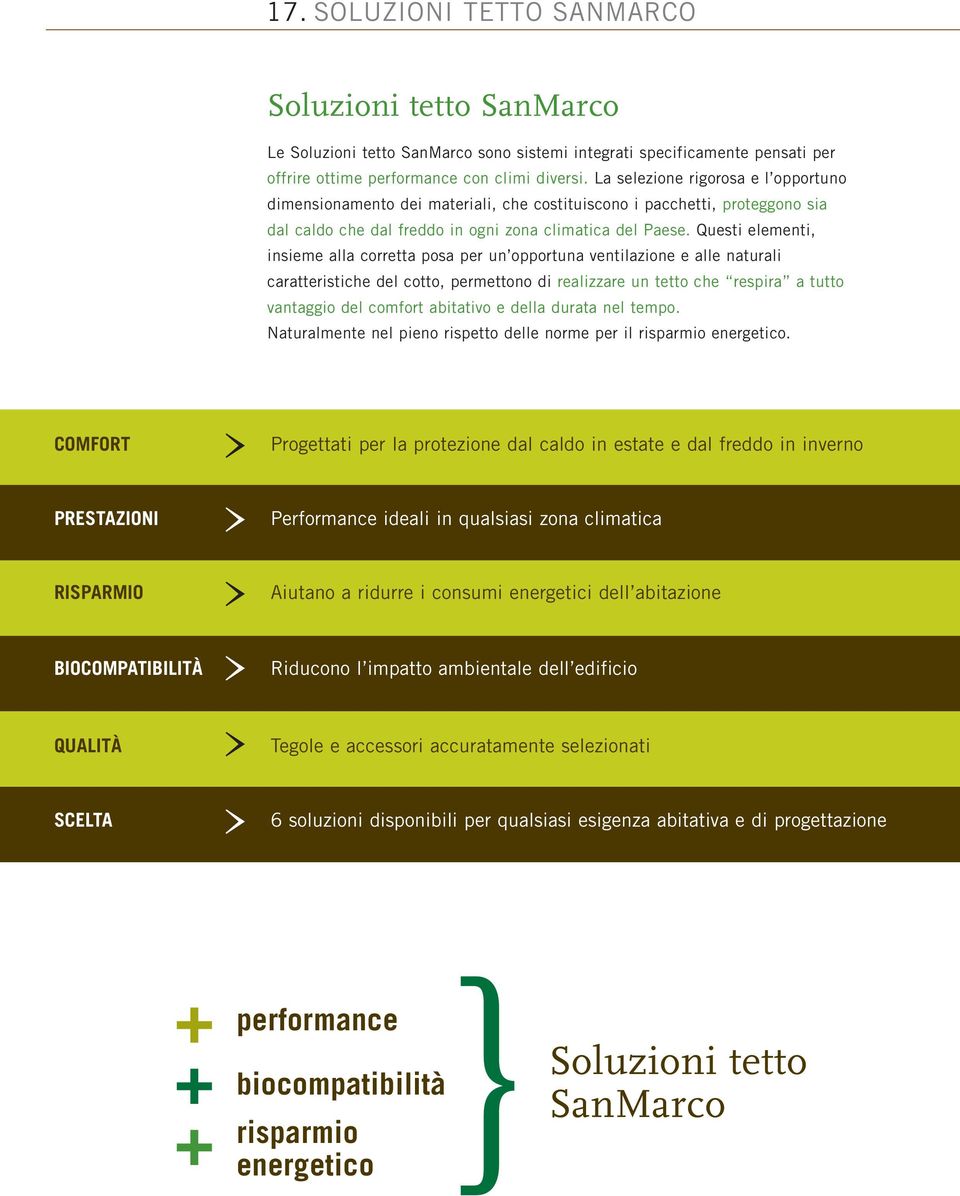 Questi elementi, insieme alla corretta posa per un opportuna ventilazione e alle naturali caratteristiche del cotto, permettono di realizzare un tetto che respira a tutto vantaggio del comfort