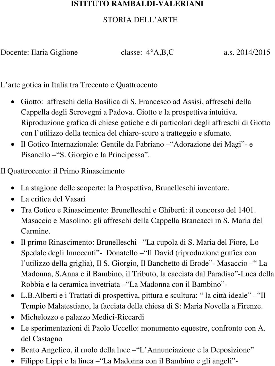 Riproduzione grafica di chiese gotiche e di particolari degli affreschi di Giotto con l utilizzo della tecnica del chiaro-scuro a tratteggio e sfumato.