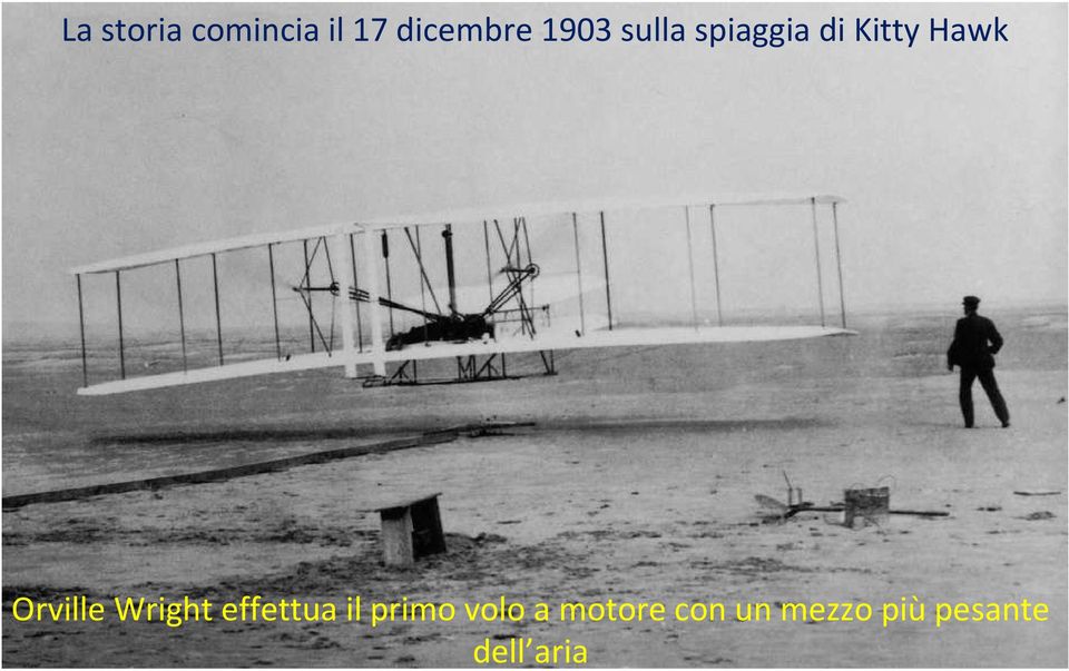 Orville Wright effettua il primo