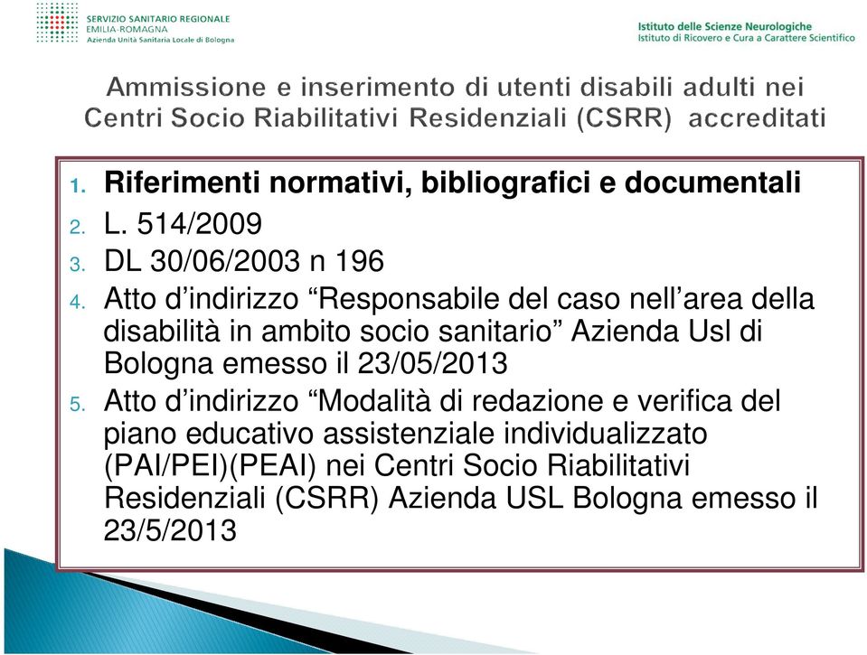 Bologna emesso il 23/05/2013 5.