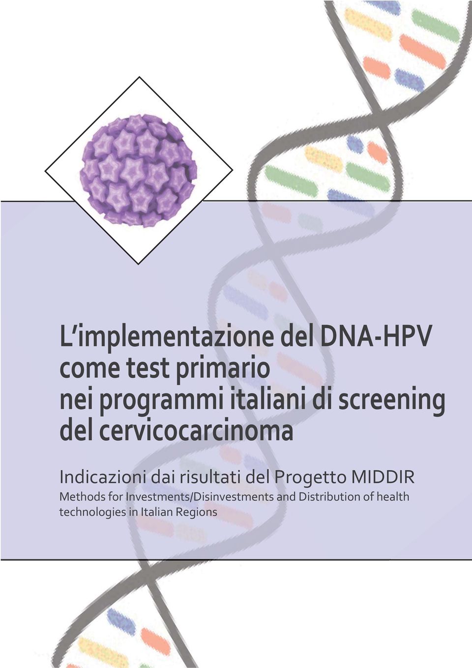 risultati del Progetto MIDDIR Methods for