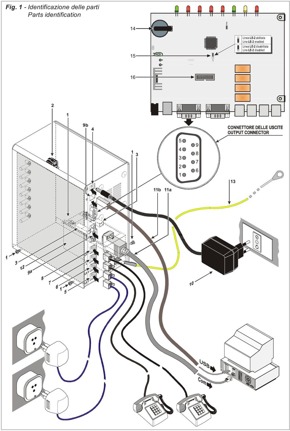 1 - Parts identification