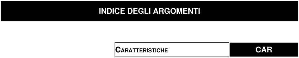 ARGOMENTI