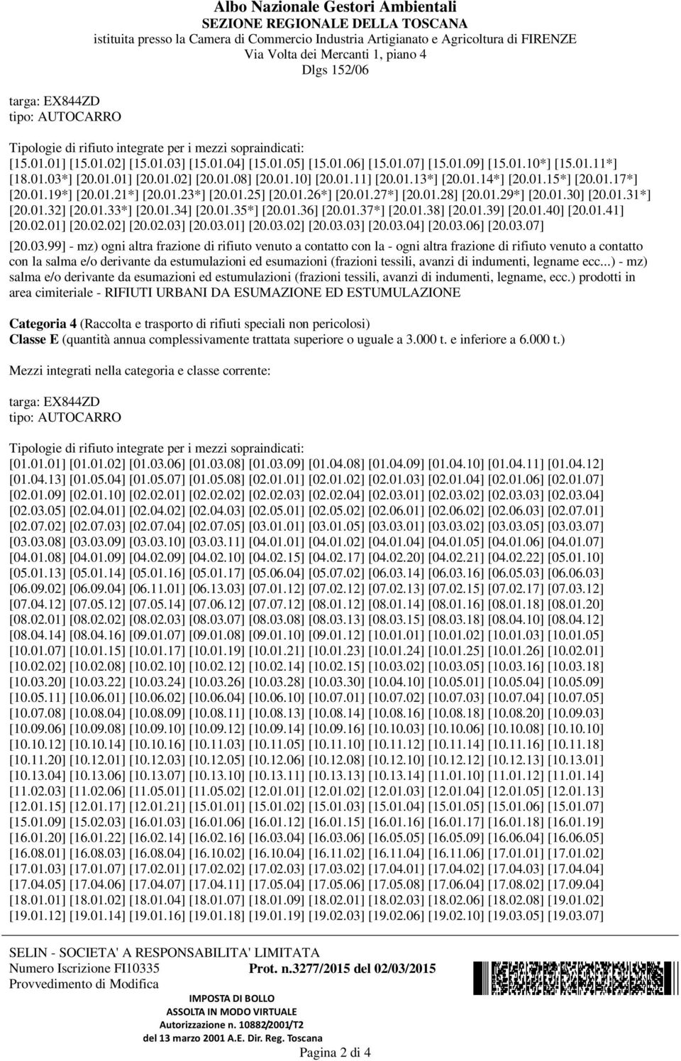 01.01] [20.01.02] [20.01.08] [20.01.10] [20.01.11] [20.01.13*] [20.01.14*] [20.01.15*] [20.01.17*] [20.01.19*] [20.01.21*] [20.01.23*] [20.01.25] [20.01.26*] [20.01.27*] [20.01.28] [20.01.29*] [20.01.30] [20.