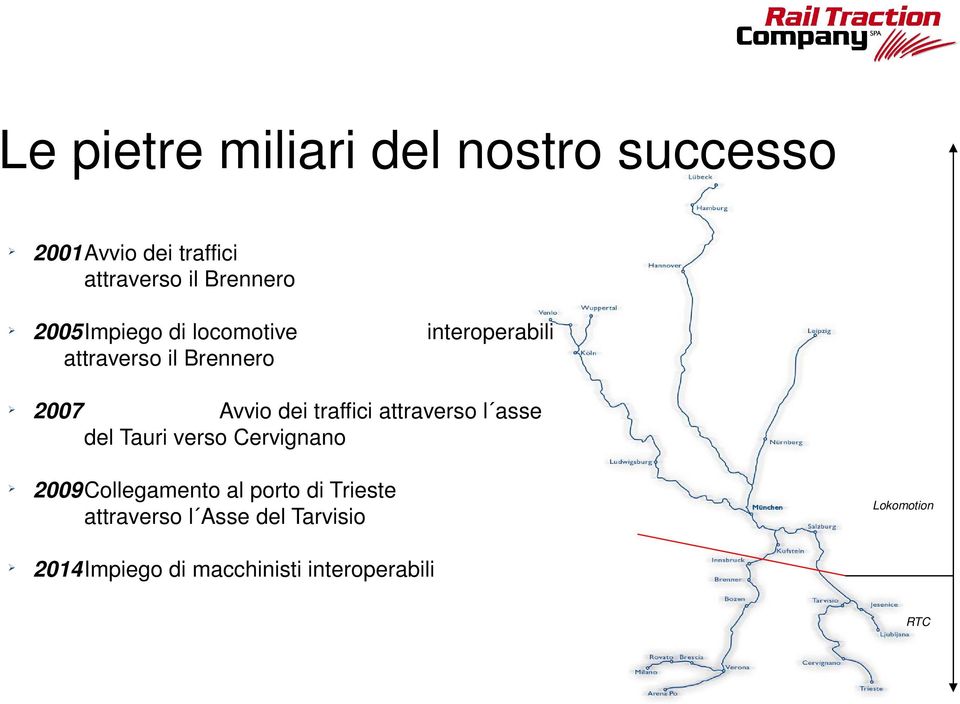 traffici attraverso l asse del Tauri verso Cervignano 2009Collegamento al porto di