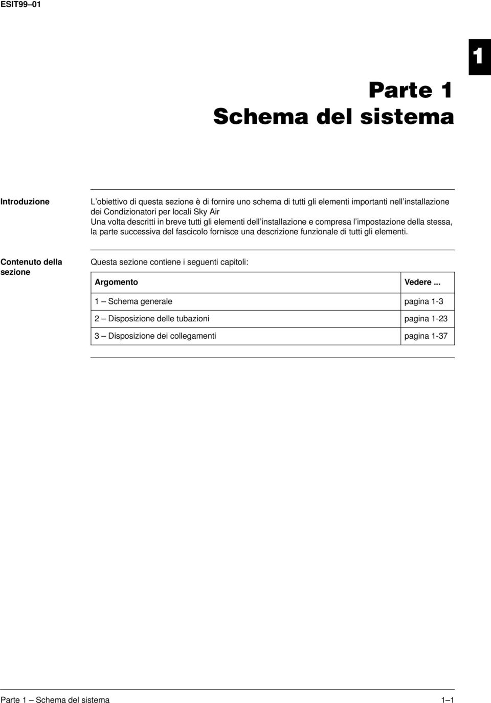 impostazione della stessa, la parte successiva del fascicolo fornisce una descrizione funzionale di tutti gli elementi.