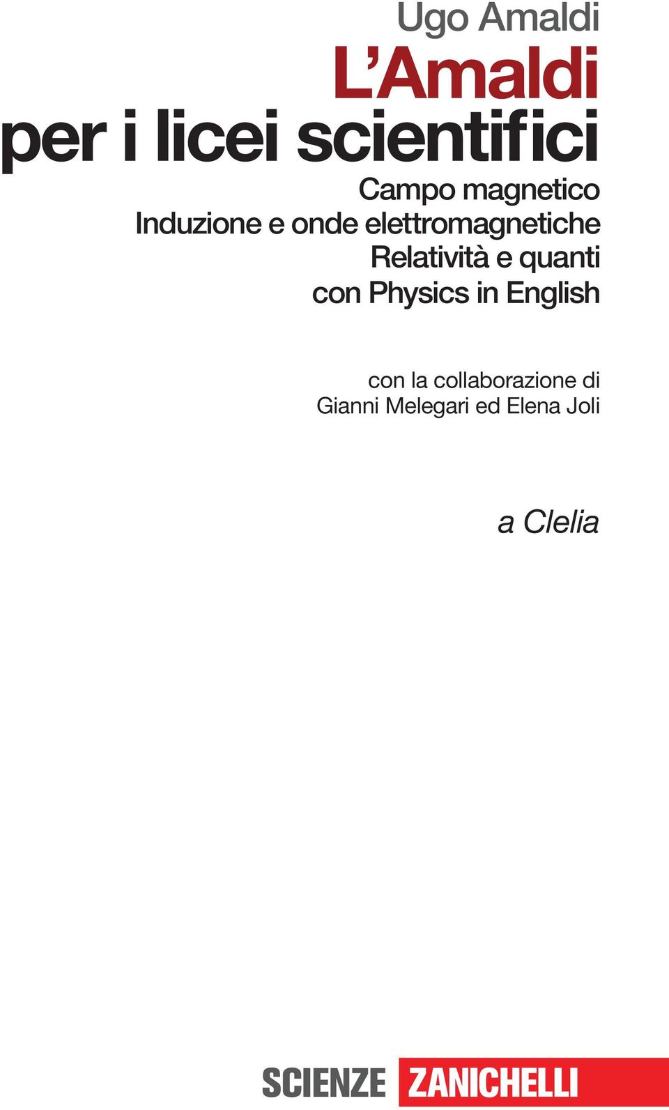 Relatività e quanti con Physics in English con la