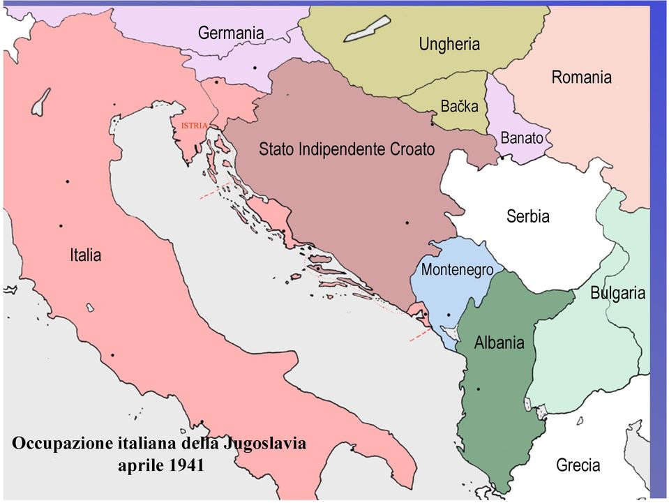 Italia Montenegro Bulgaria Albania