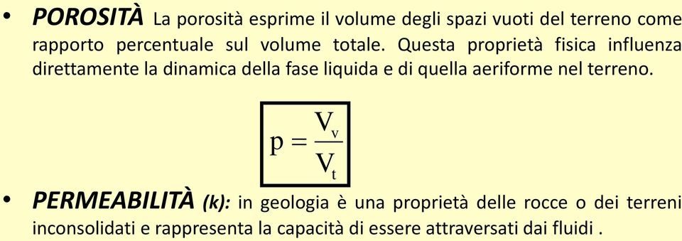 Questa proprietà fisica influenza direttamente la dinamica della fase liquida e di quella