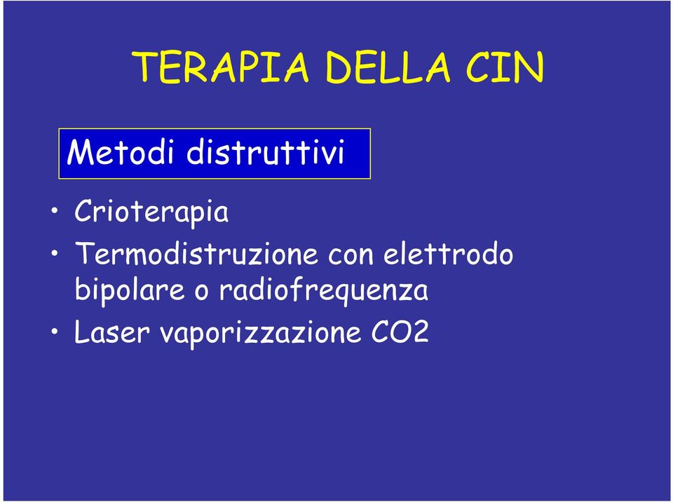 Termodistruzione con elettrodo