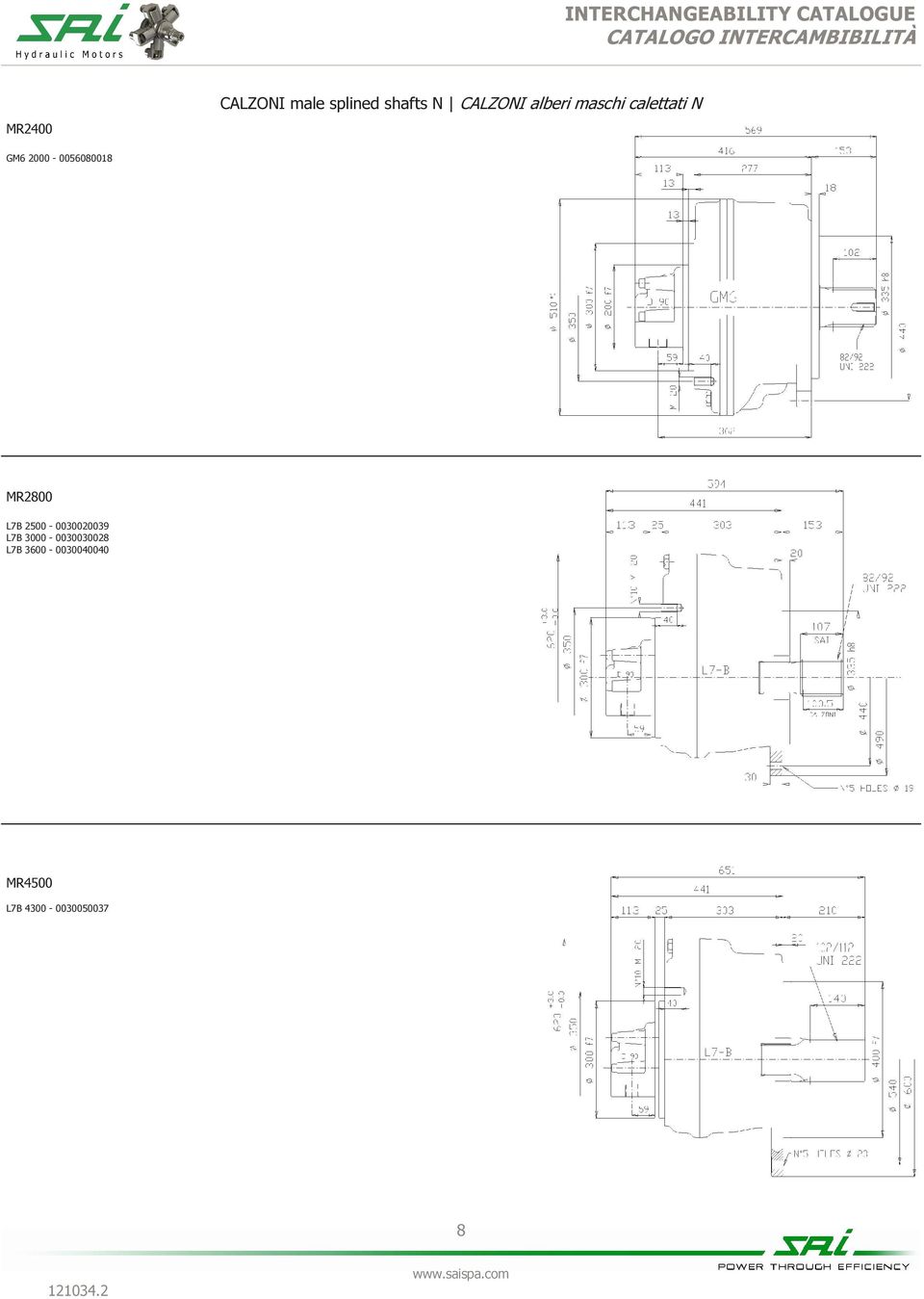 MR2800 L7B 2500-0030020039 L7B 3000-0030030028