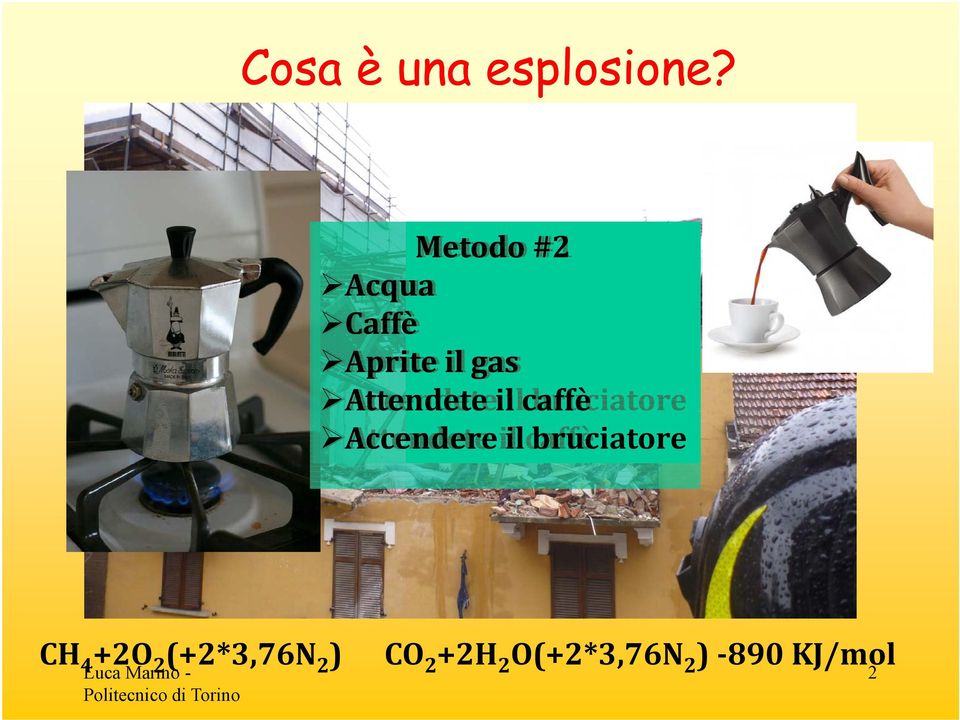 Accendeteil ilcaffè bruciatore Accendere Attendete