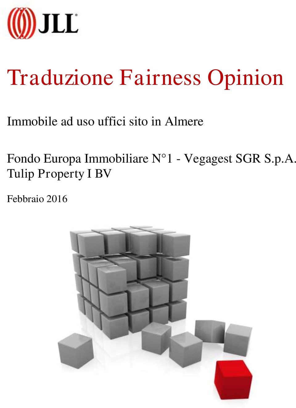 Europa Immobiliare N 1 - Vegagest SGR