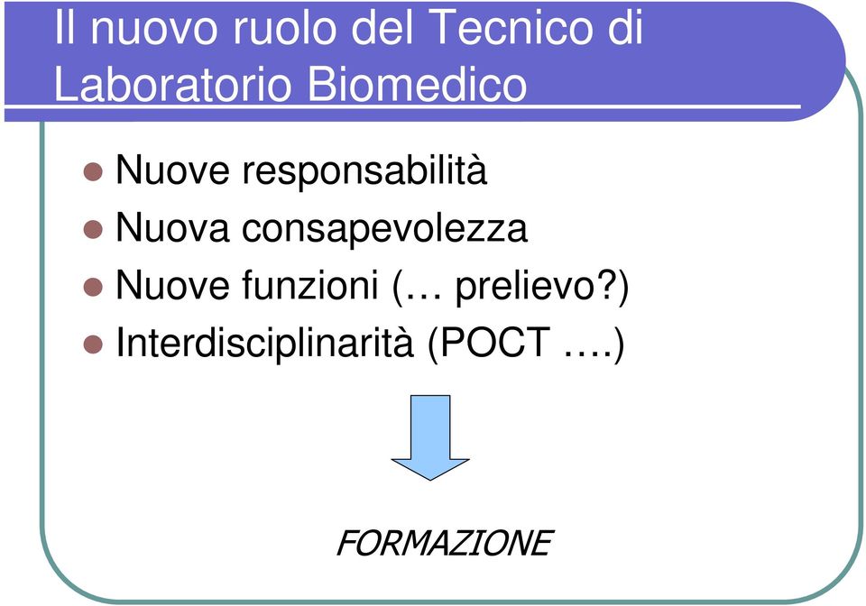 responsabilità Nuova consapevolezza