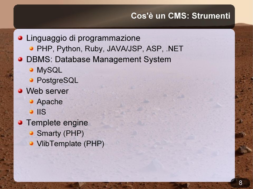 NET DBMS: Database Management System MySQL