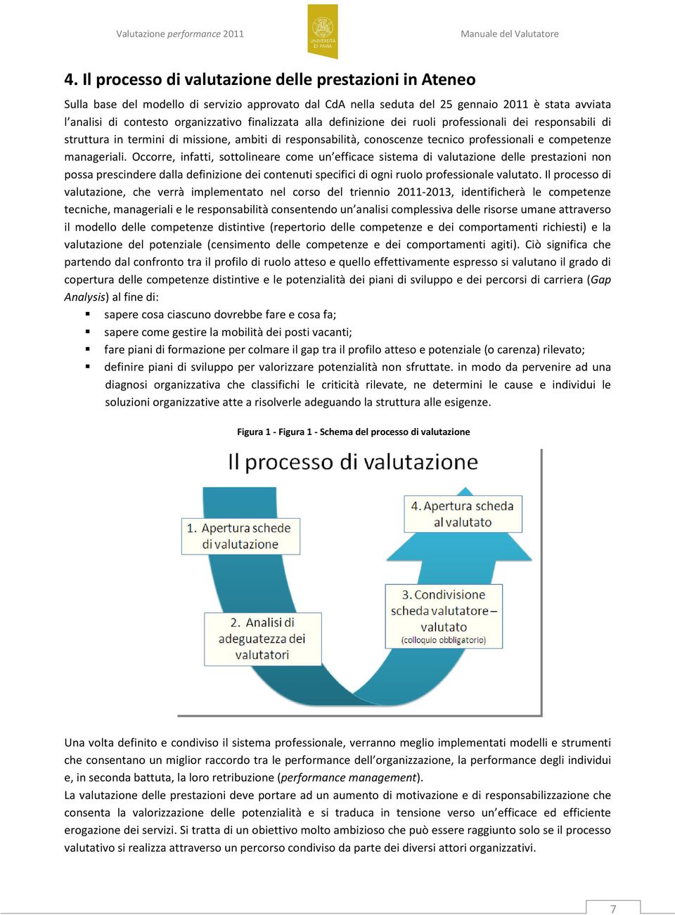 Occorre, infatti, sottolineare come un efficace sistema di valutazione delle prestazioni non possa prescindere dalla definizione dei contenuti specifici di ogni ruolo professionale valutato.