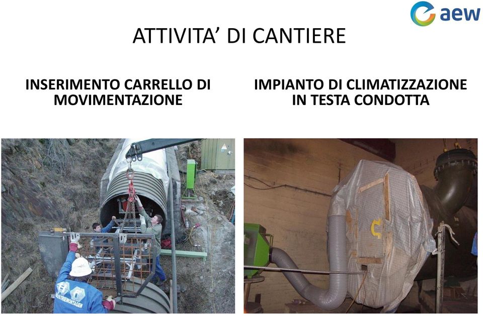 MOVIMENTAZIONE IMPIANTO DI