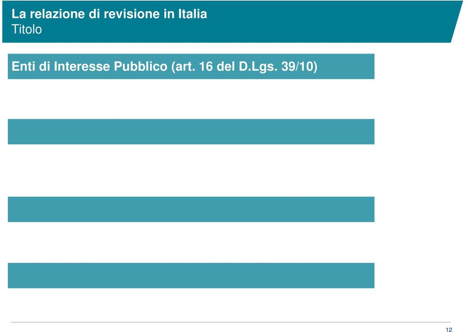 14 del D.Lgs. 27 gennaio 2010, n. 39 [e][,] dell art. [165][165-bis] del D.Lgs. 24 febbraio 1998, n. 58 [e dell art.