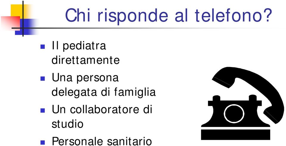 persona delegata di famiglia Un