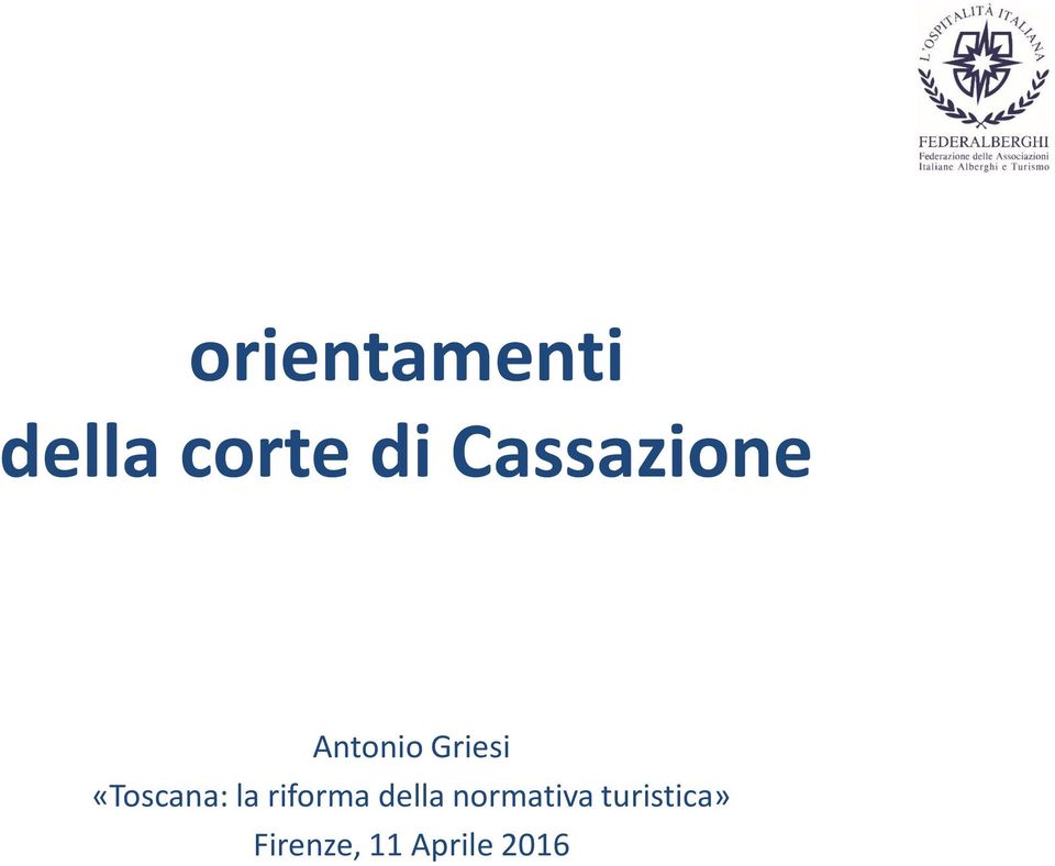 «Toscana: la riforma della