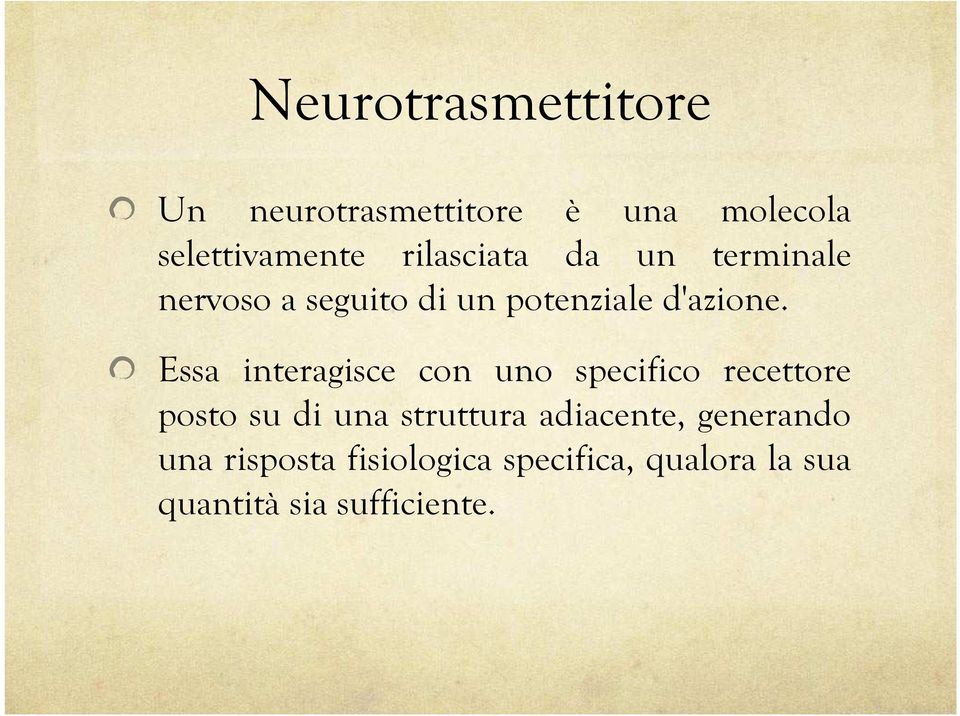 Essa interagisce con uno specifico recettore posto su di una struttura