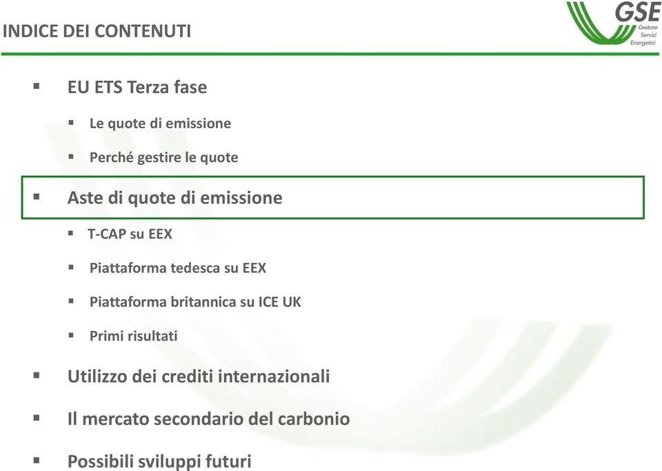 tedesca su EEX Piattaforma britannica su ICE UK Primi risultati Utilizzo