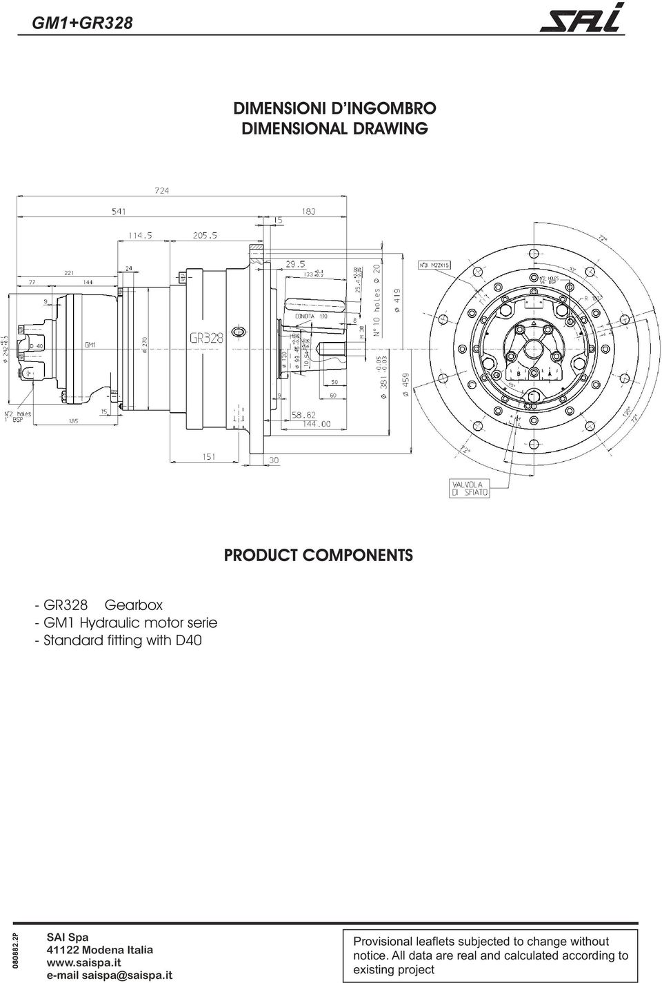 PRODUCT COMPONENTS.