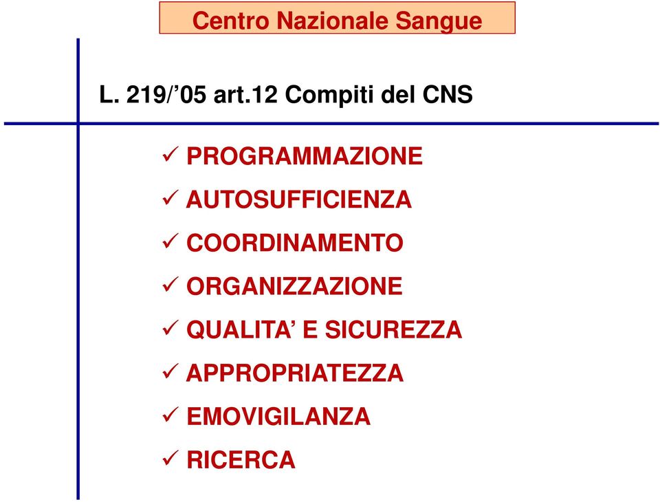 AUTOSUFFICIENZA COORDINAMENTO