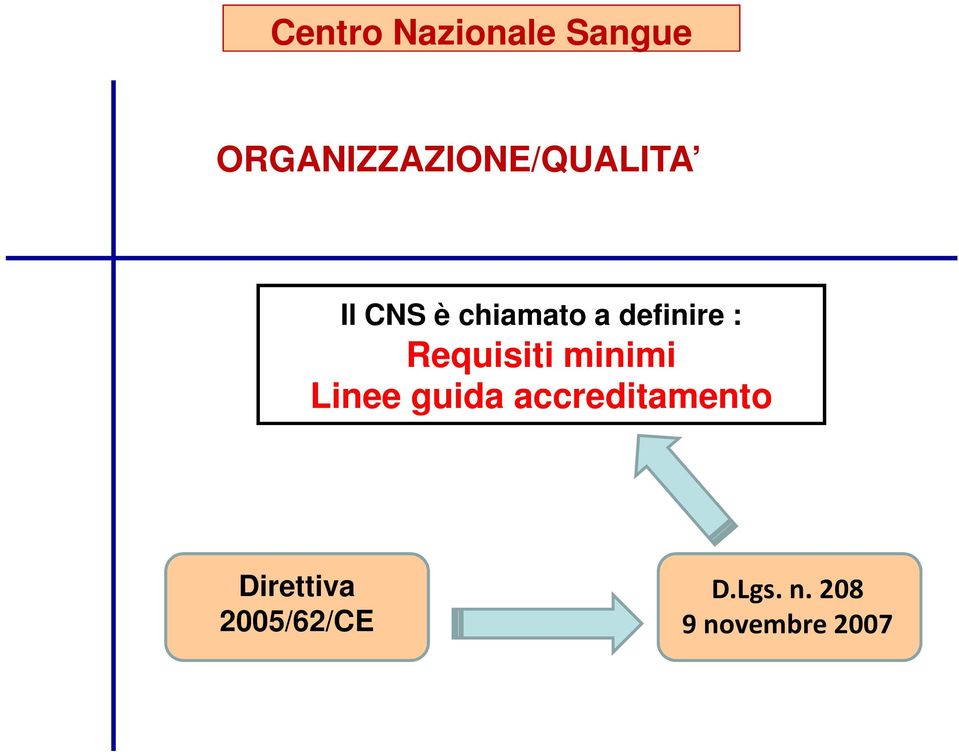 definire : Requisiti minimi Linee guida