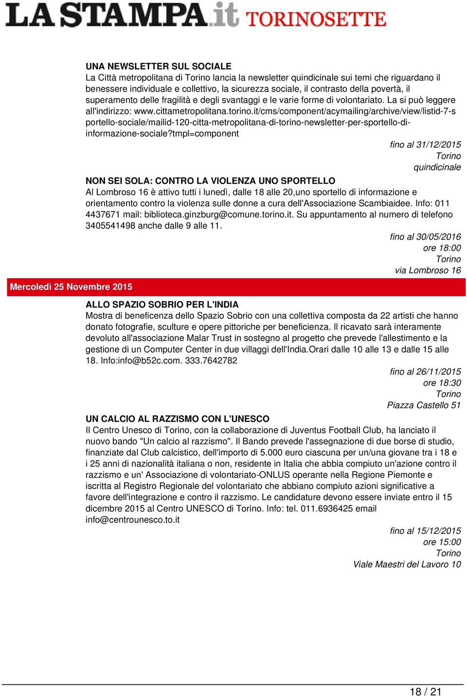 it/cms/component/acymailing/archive/view/listid-7-s portello-sociale/mailid-120-citta-metropolitana-di-torino-newsletter-per-sportello-diinformazione-sociale?