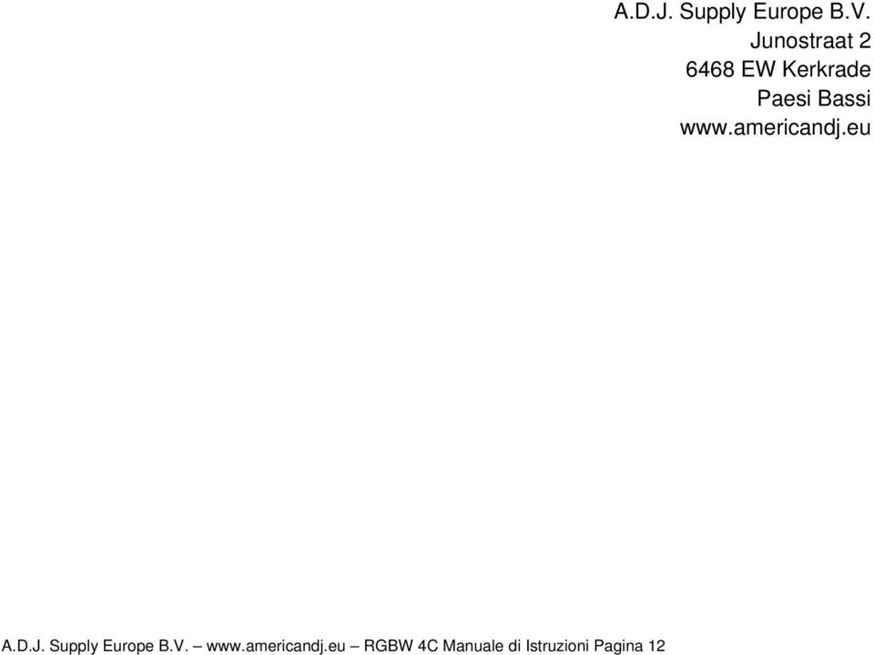 A.D.J. Supply Europe B.V.