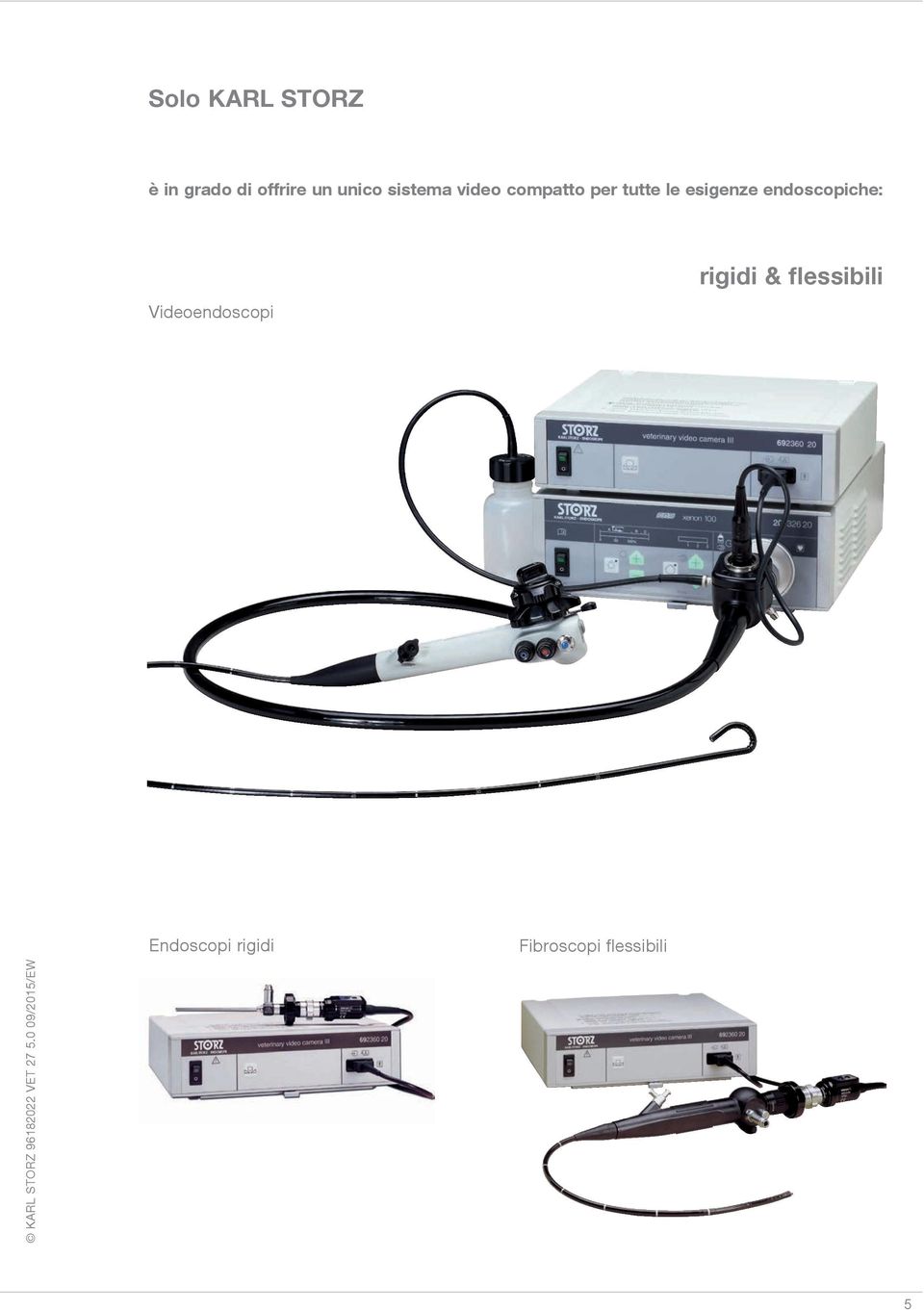 esigenze endoscopiche: Videoendoscopi rigidi