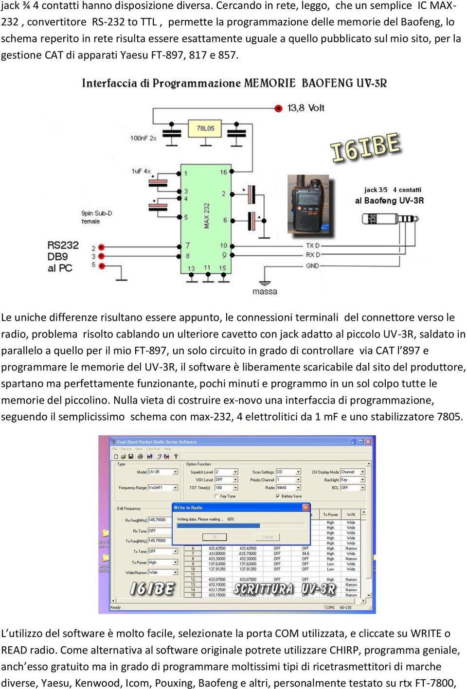 quello pubblicato sul mio sito, per la gestione CAT di apparati Yaesu FT-897, 817 e 857.