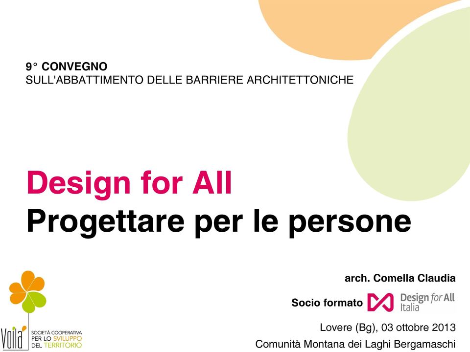 arch. Comella Claudia Socio formato esign for all italia