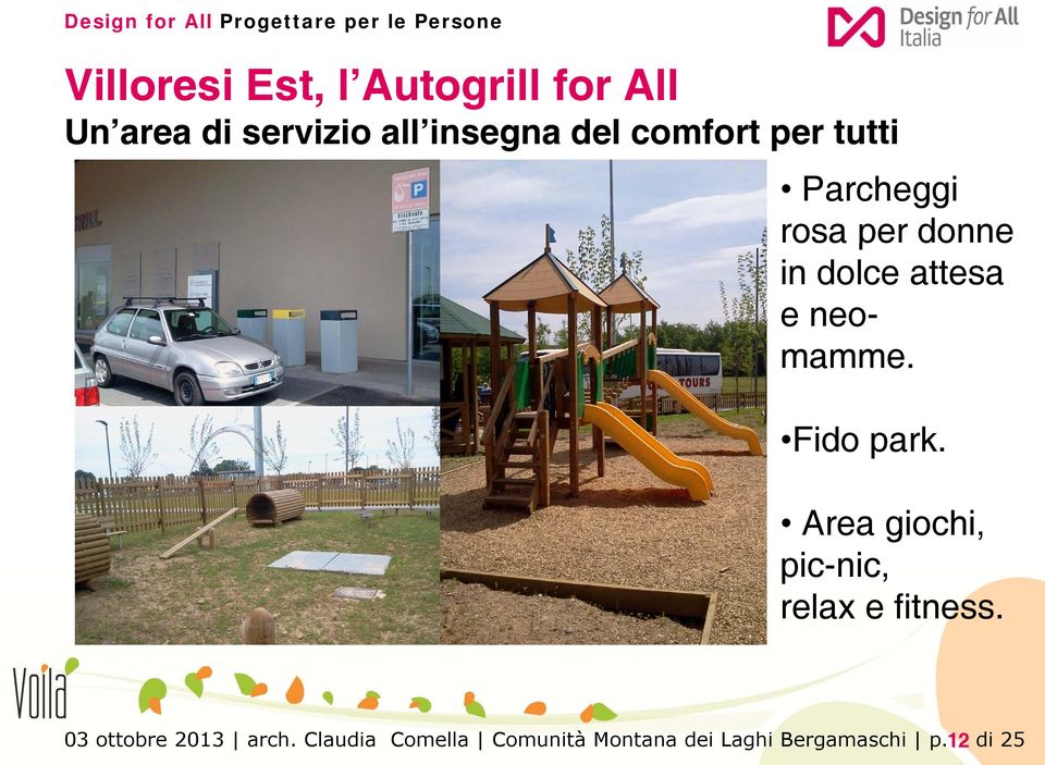 neomamme. Fido park. Area giochi, pic-nic, relax e fitness.