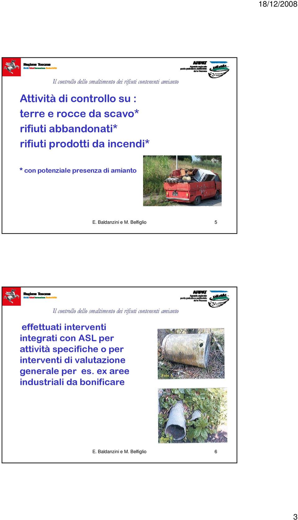 Belfiglio 5 effettuati interventi integrati con ASL per attività specifiche o per