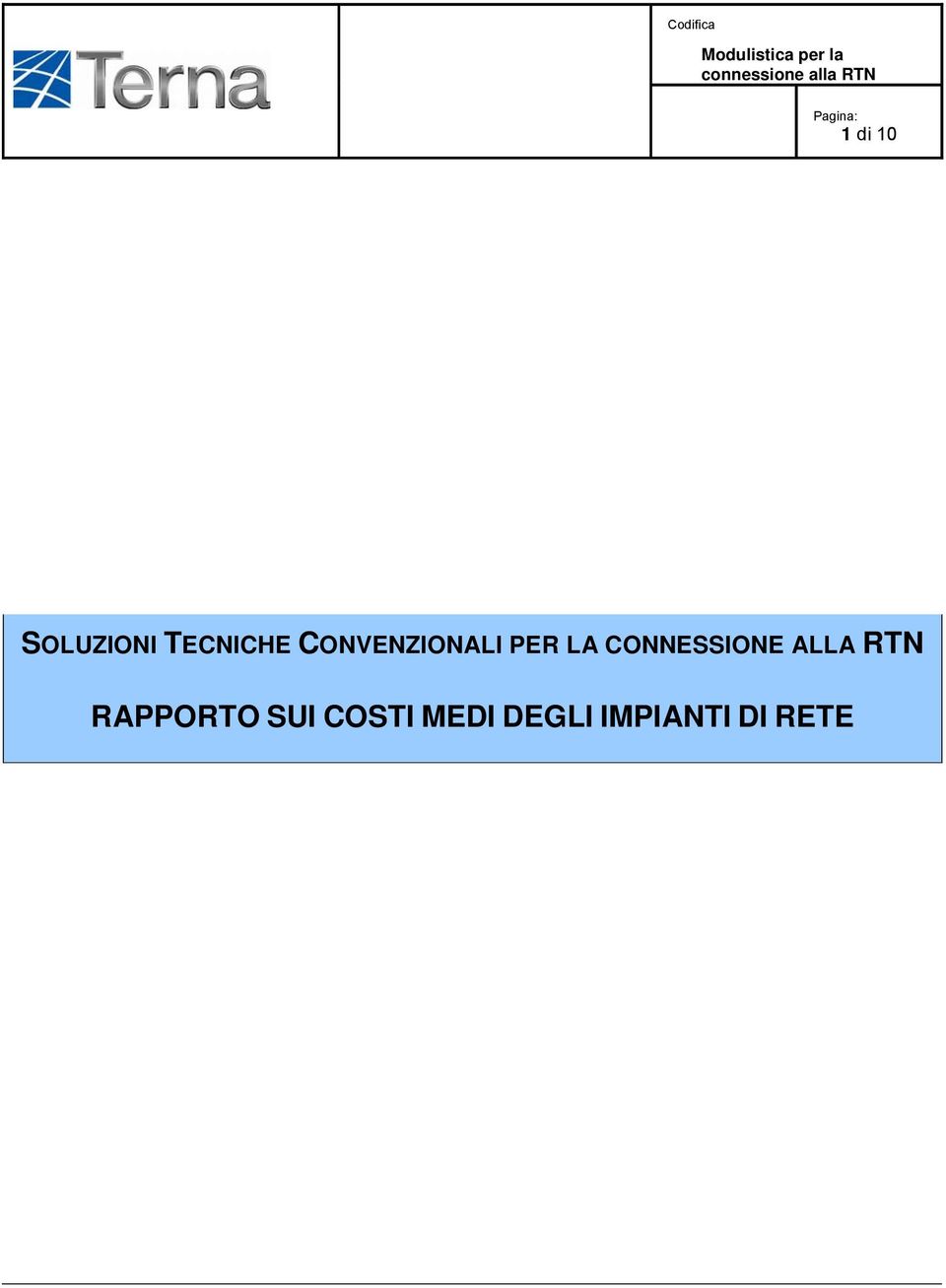 CONNESSIONE ALLA RTN