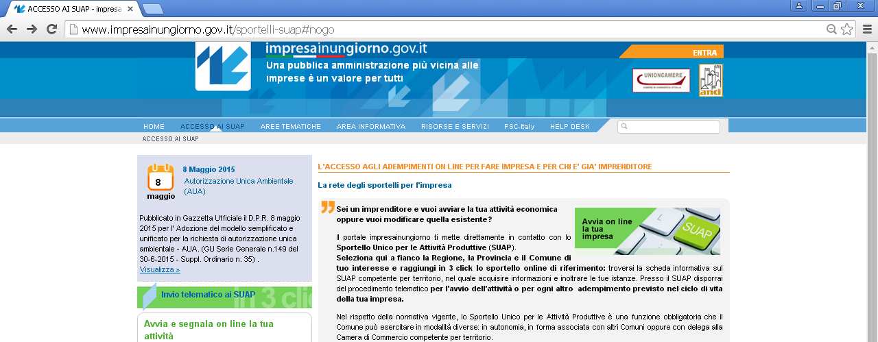 SPORTELLO UNICO ATTIVITA PRODUTTIVE S.U.A.P. CITTA DI BUSTO ARSIZIO ACCESSO AGLI ADEMPIMENTI ON LINE PER FARE IMPRESA E PER CHI E' GIA' IMPRENDITORE Sei un imprenditore e vuoi avviare la tua attività