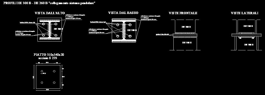 PREDIMENSIONAMENTO-VERIFICA ELEMENTI STRUTTURALI PARTE PENDOLARE Collegamento colonna-colonna Il collegamento tra i tronchi di colonna appartenenti allo stesso allineamento verticale viene