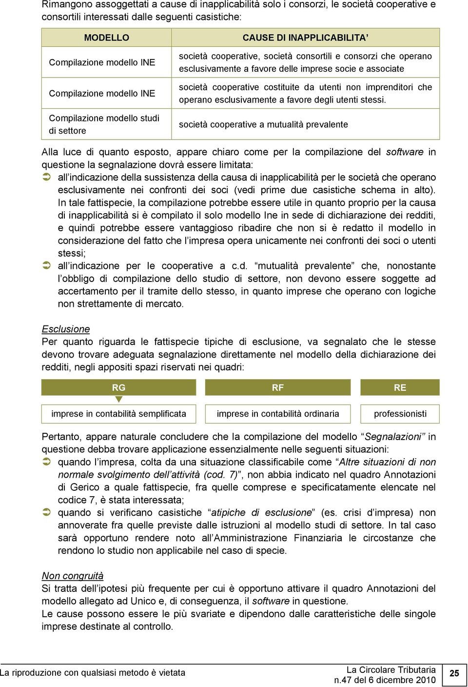 cooperative costituite da utenti non imprenditori che operano esclusivamente a favore degli utenti stessi.