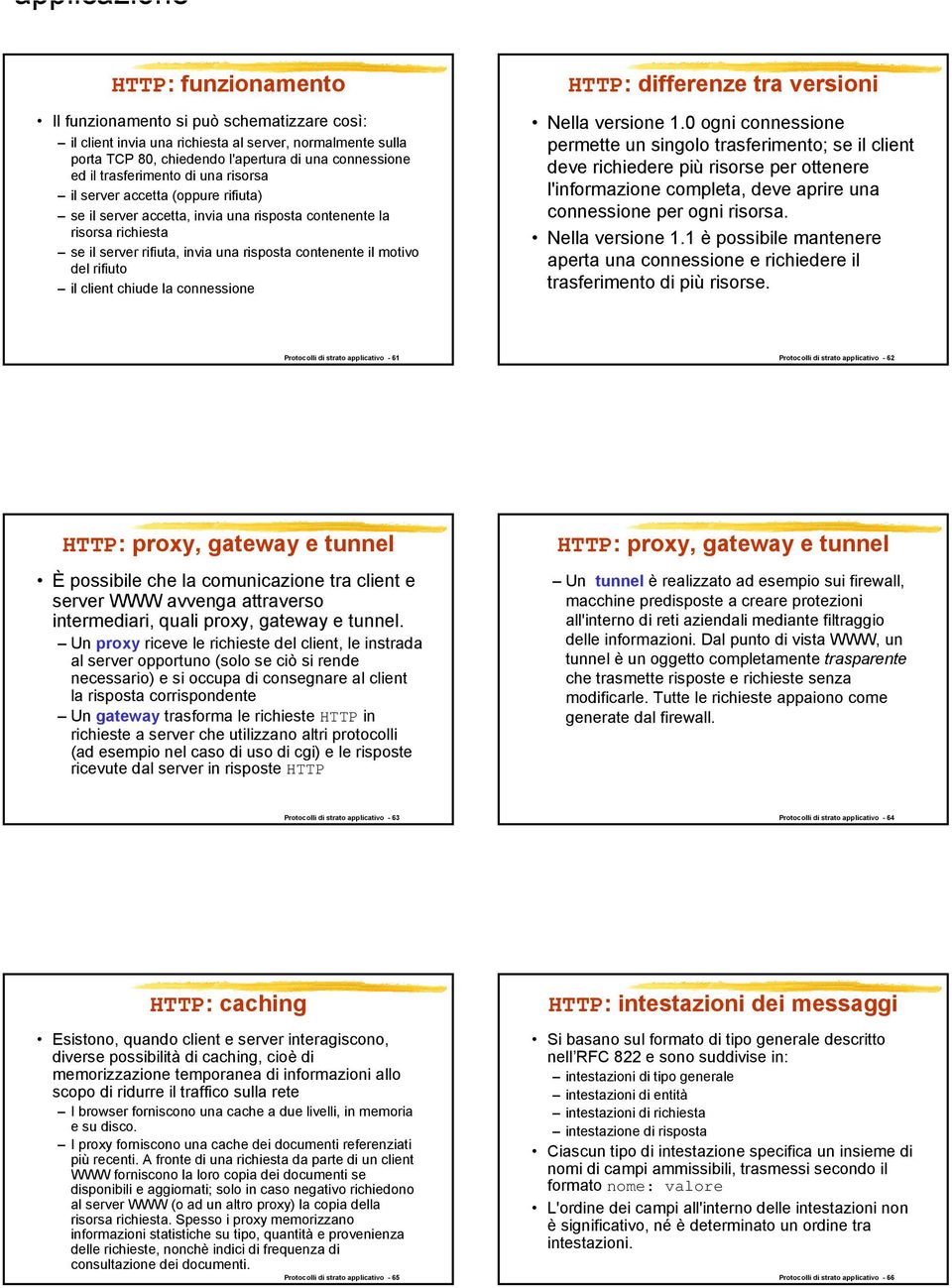 client chiude la connessione HTTP: differenze tra versioni Nella versione 1.