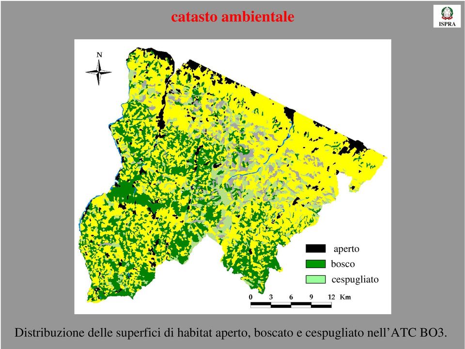 superfici di habitat aperto,