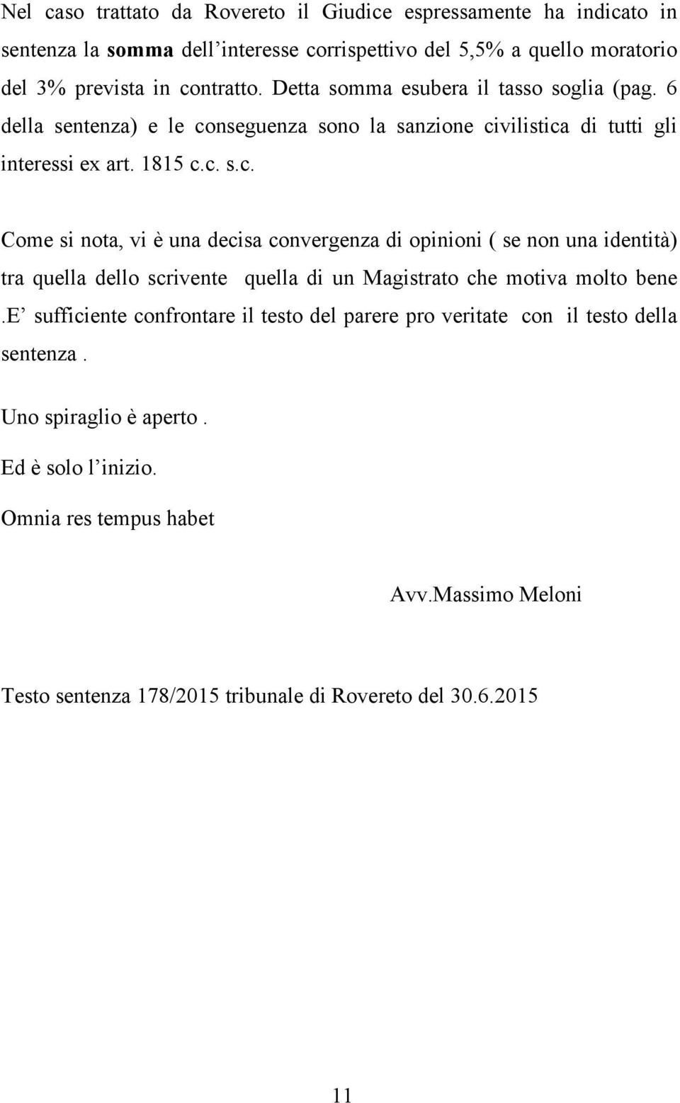 nseguenza sono la sanzione ci