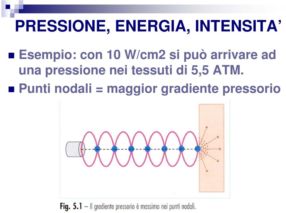 ad una pressione nei tessuti di 5,5