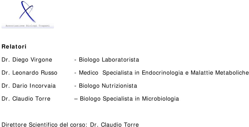 Endocrinologia e Malattie Metaboliche - Biologo Nutrizionista Biologo