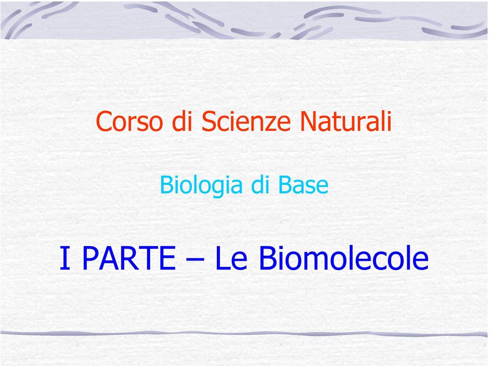 Biologia di Base