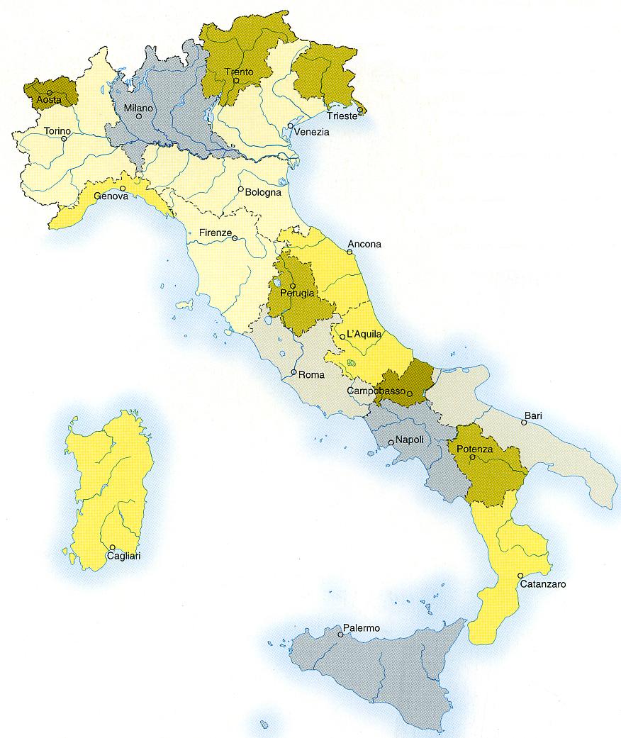 Premessa 2 Ospedali censiti 34 Strutture 37 FVG 8 PIEMONTE 6 TOSCANA 4 LAZIO 2 EMILIA R.